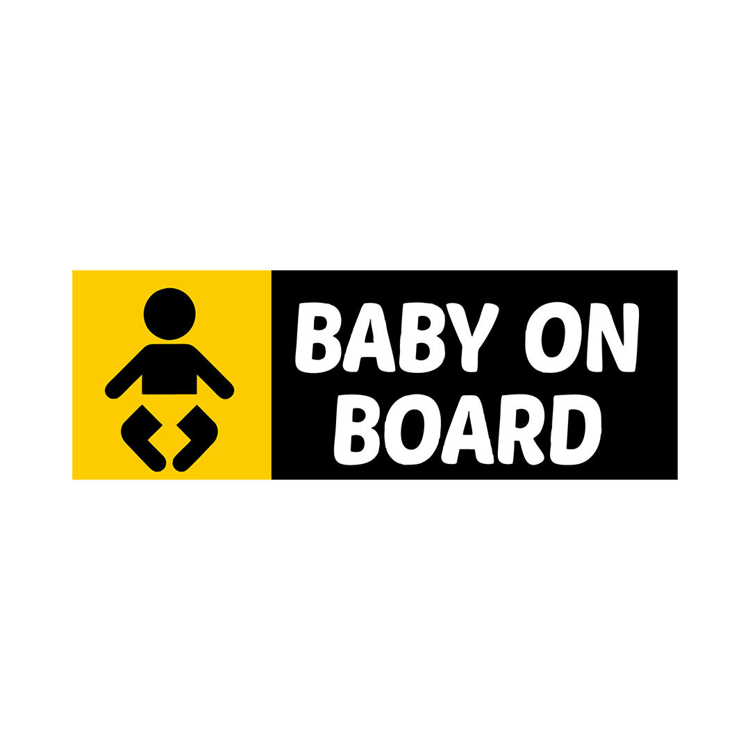 Baby on Board – Safety First Sticker – Fame of Cars