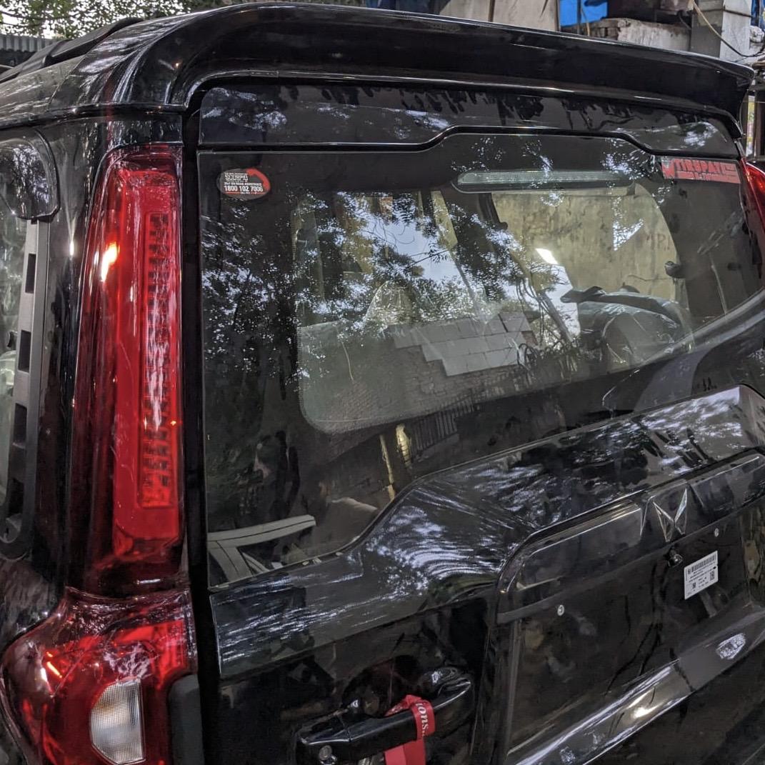 Mahindra scorpio 2024 accessories spoiler